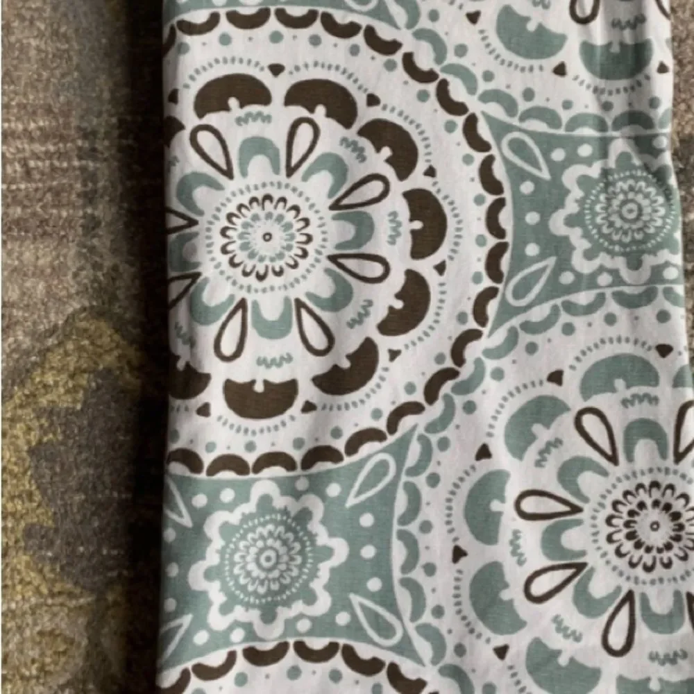 Threshold Large Medallion Design Bathroom Shower Curtain